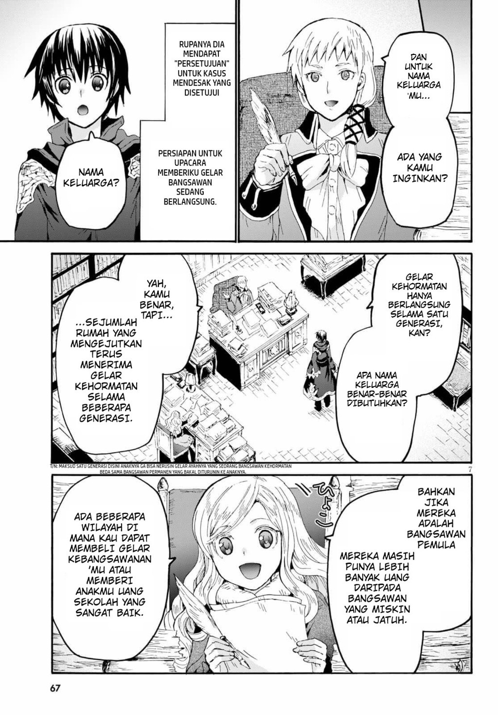 Death March kara Hajimaru Isekai Kyousoukyoku Chapter 65 Gambar 6