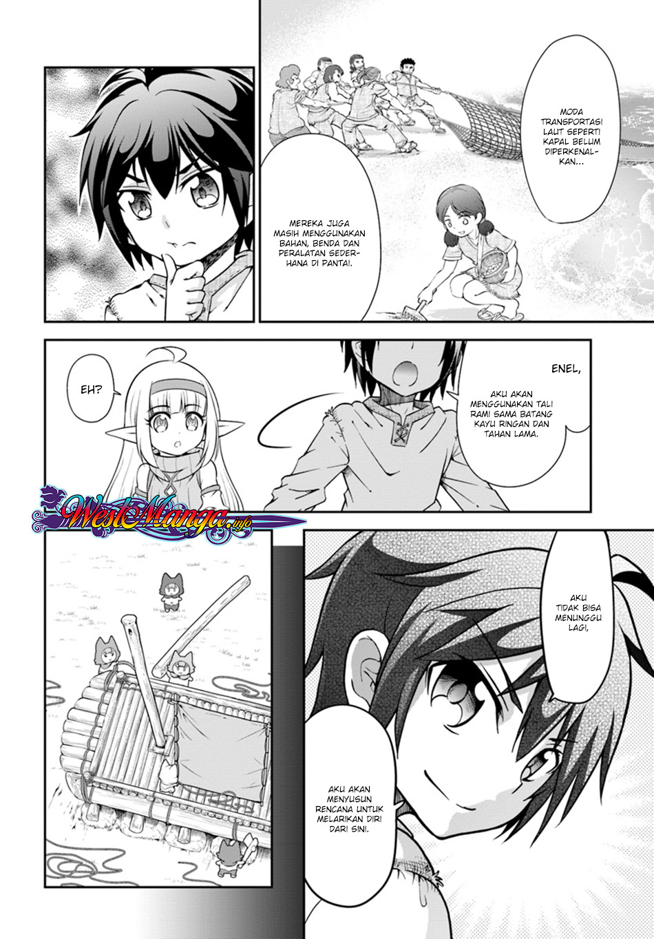 Tenohira Kaitaku Mura de Isekai Kenkokuki: Fueteku Yome-tachi to Nonbiri Mujintou Life (fix) Chapter 09 Gambar 9