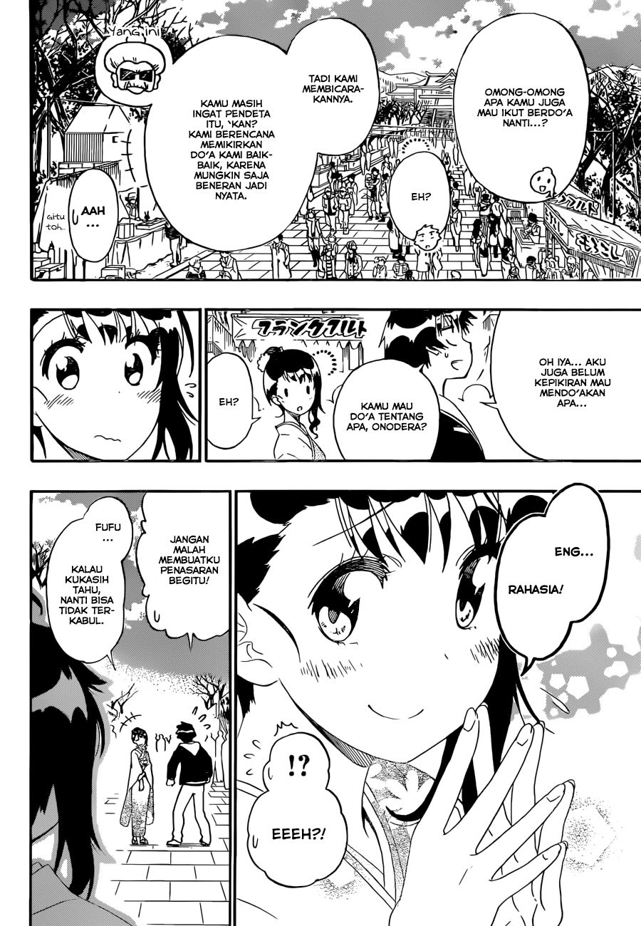 Nisekoi Chapter 172 Gambar 6