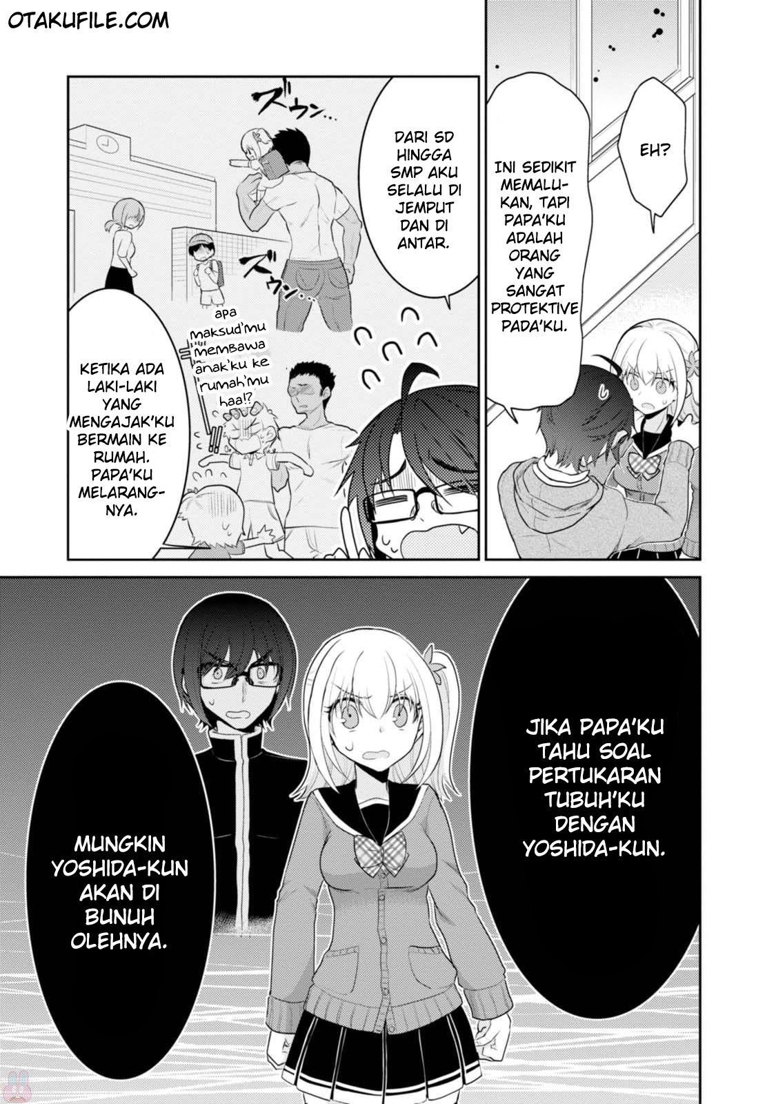 Ore ga Fujoshi de Aitsu ga Yuri-ota de Chapter 18 Gambar 10
