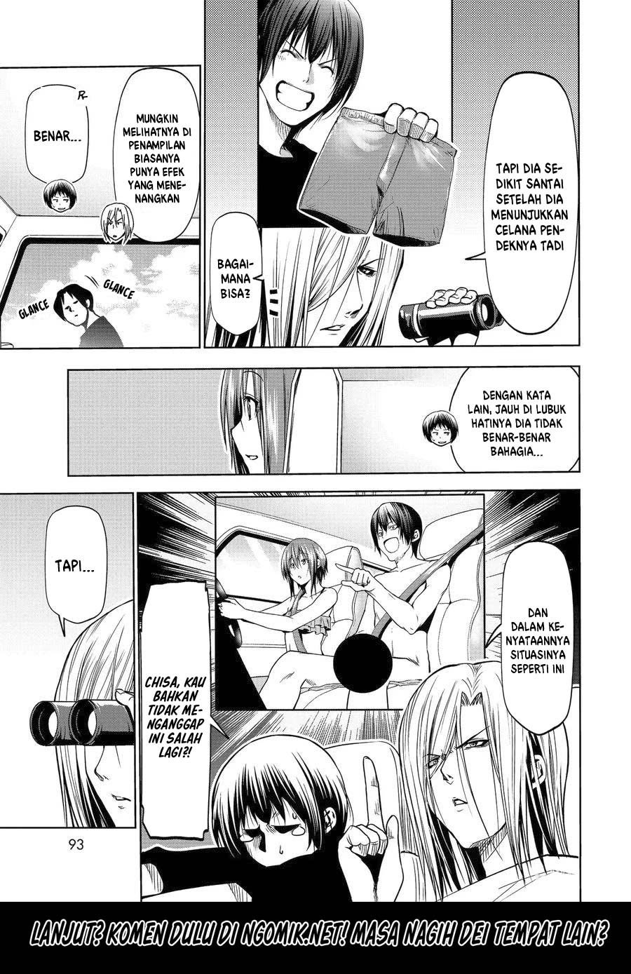 Grand Blue Chapter 64.1 Gambar 8