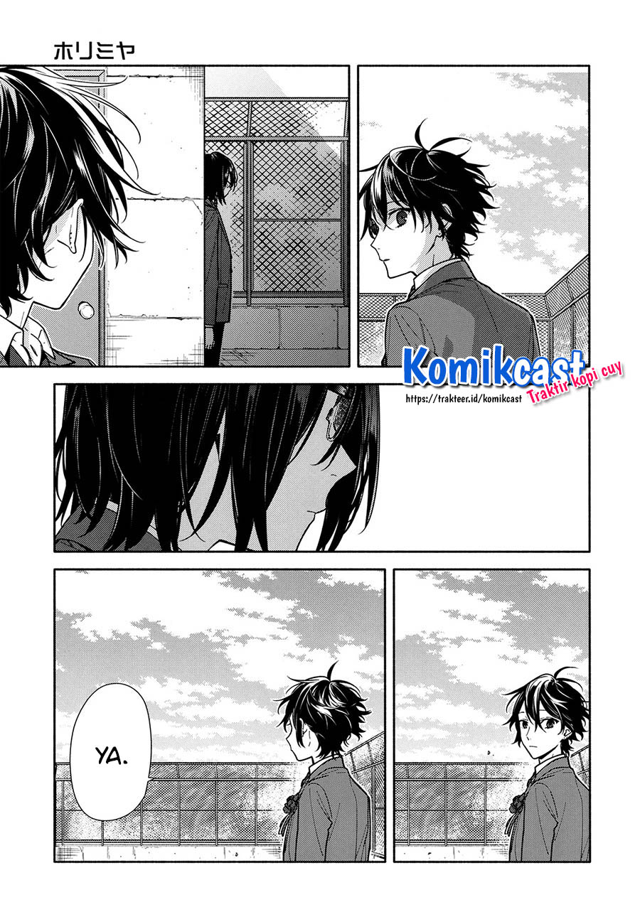 Horimiya Chapter 122 Gambar 12