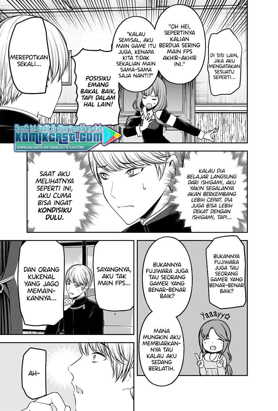 Kaguya-sama wa Kokurasetai – Tensai-tachi no Renai Zunousen Chapter 229 Gambar 6