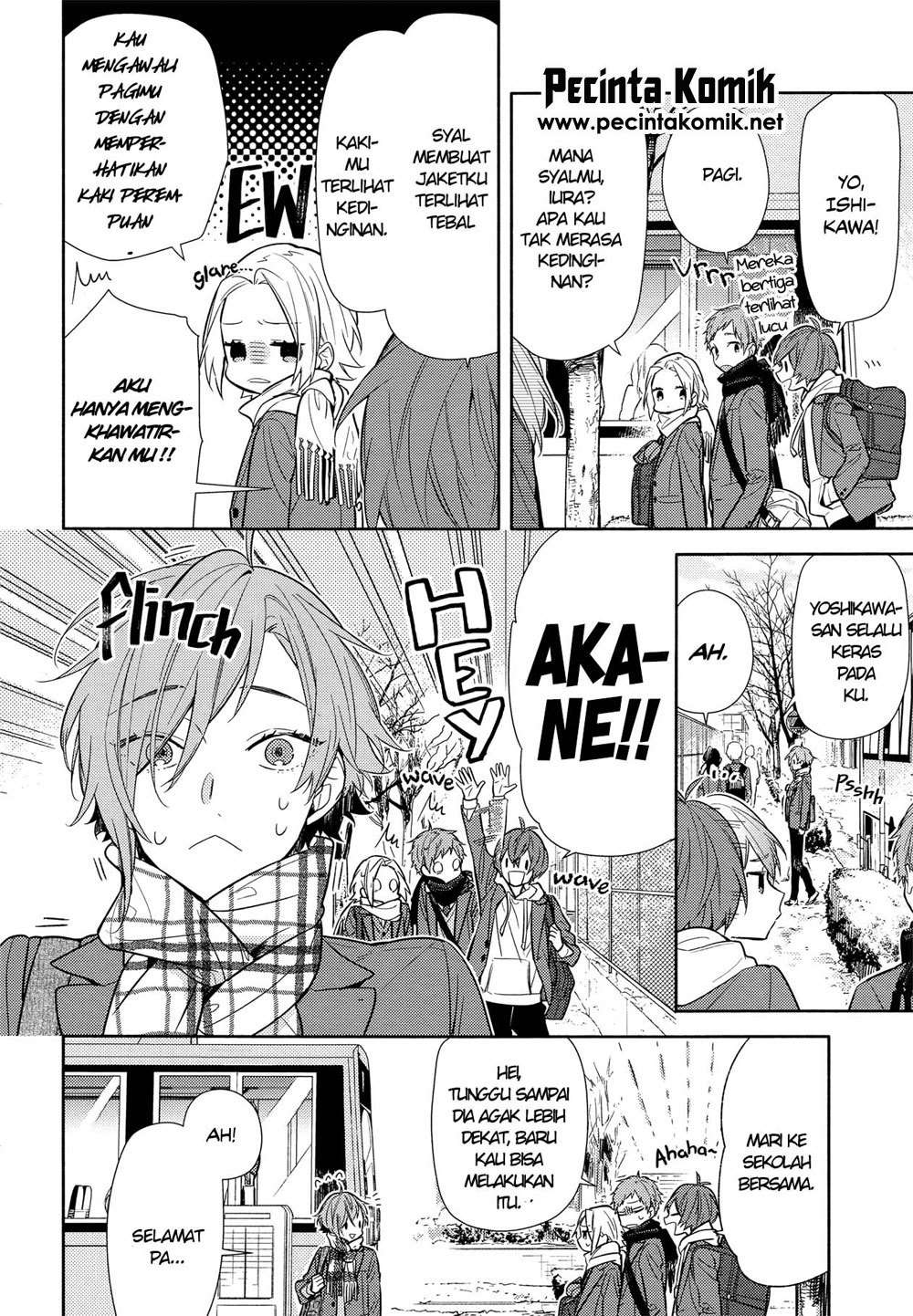 Horimiya Chapter 101 Gambar 9
