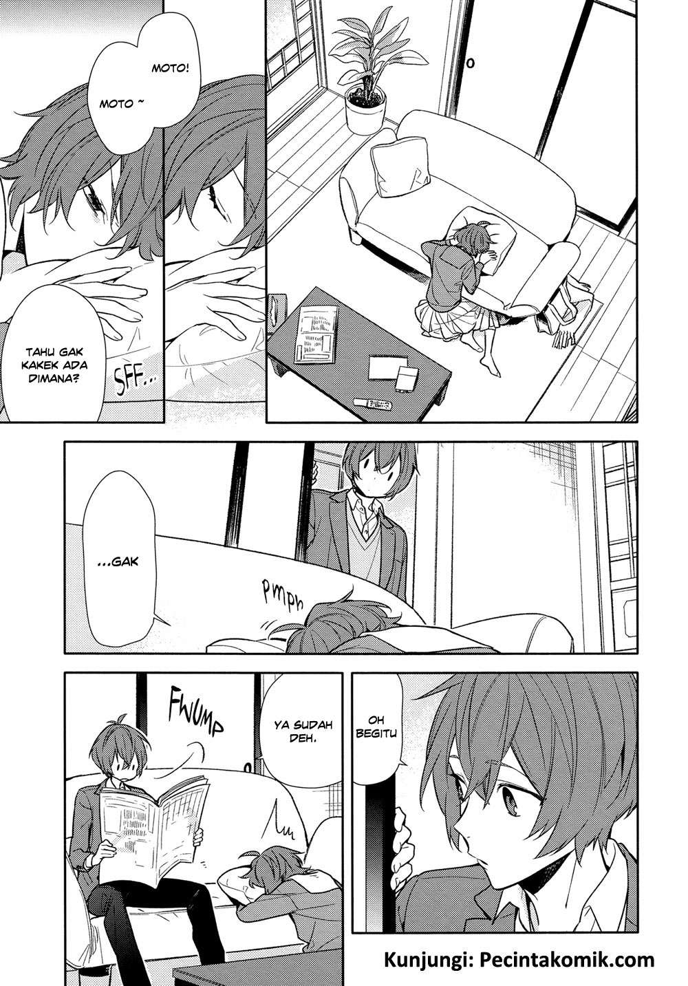 Horimiya Chapter 91 Gambar 8