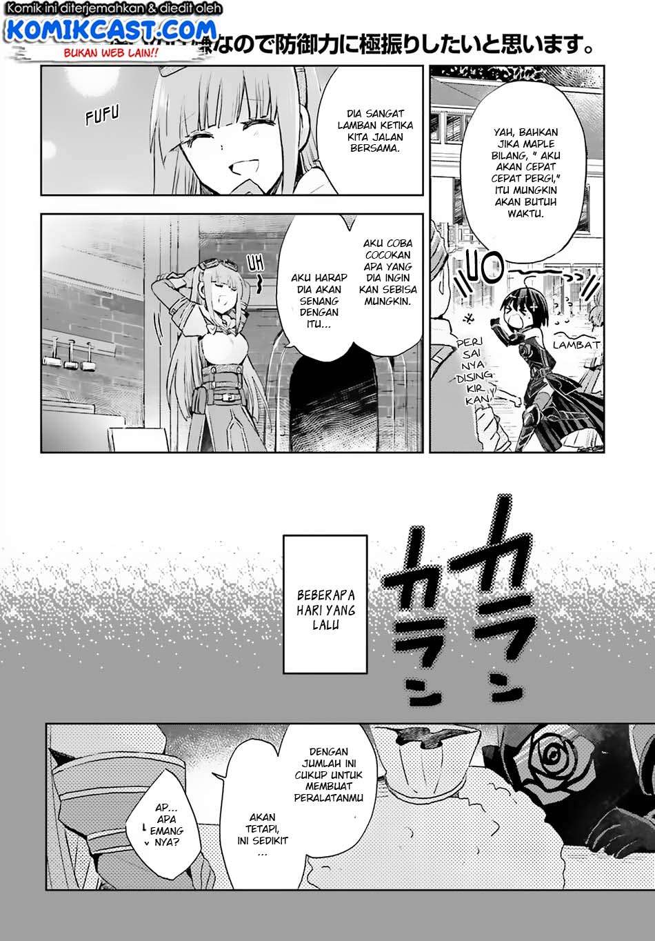 Itai no wa Iya nanode Bougyo-Ryoku ni Kyokufuri Shitai to Omoimasu Chapter 8 Gambar 8