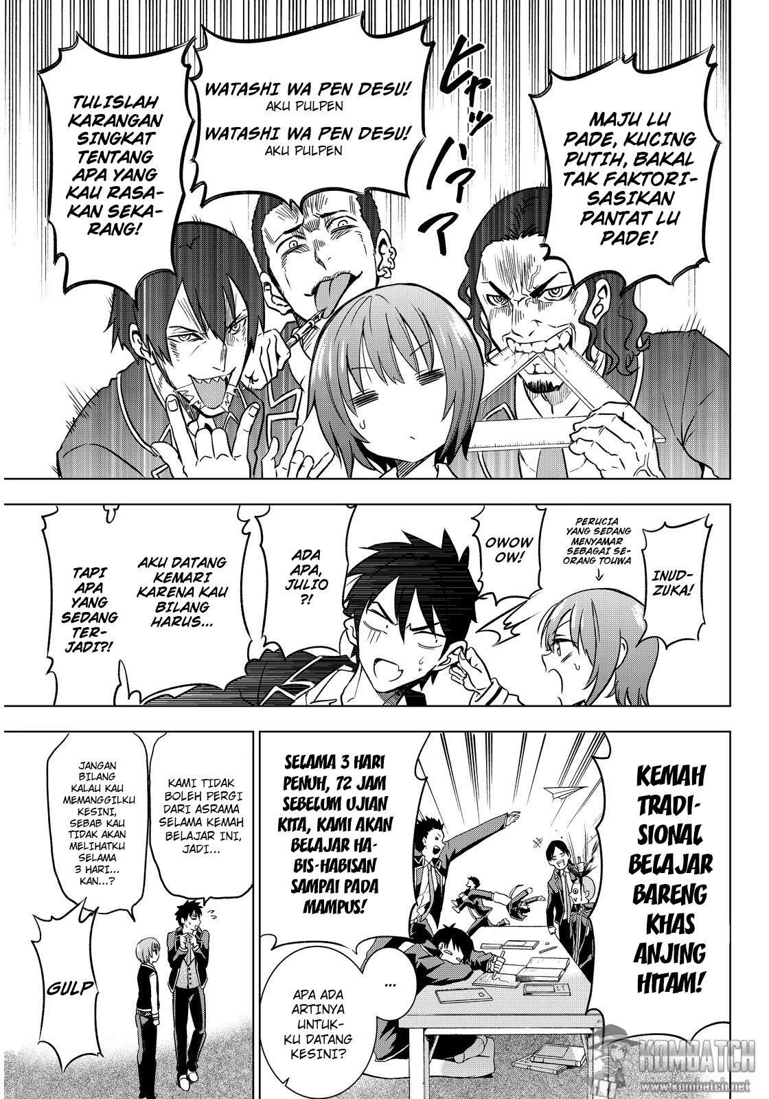 Kishuku Gakkou no Juliet Chapter 6 Gambar 12