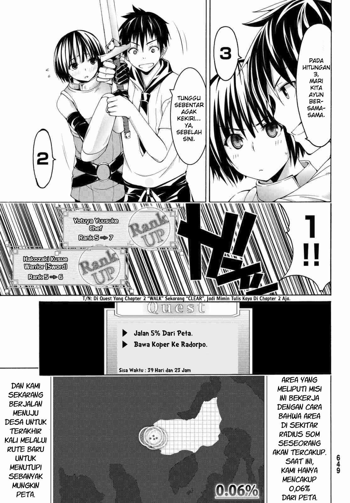 100-man no Inochi no Ue ni Ore wa Tatteiru Chapter 03 Gambar 11