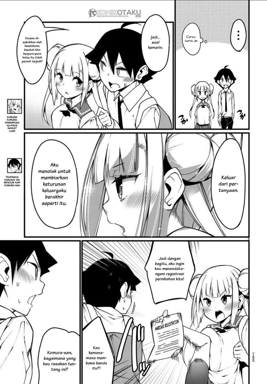 Ashigei Shoujo Komura-san Chapter 02 Gambar 6